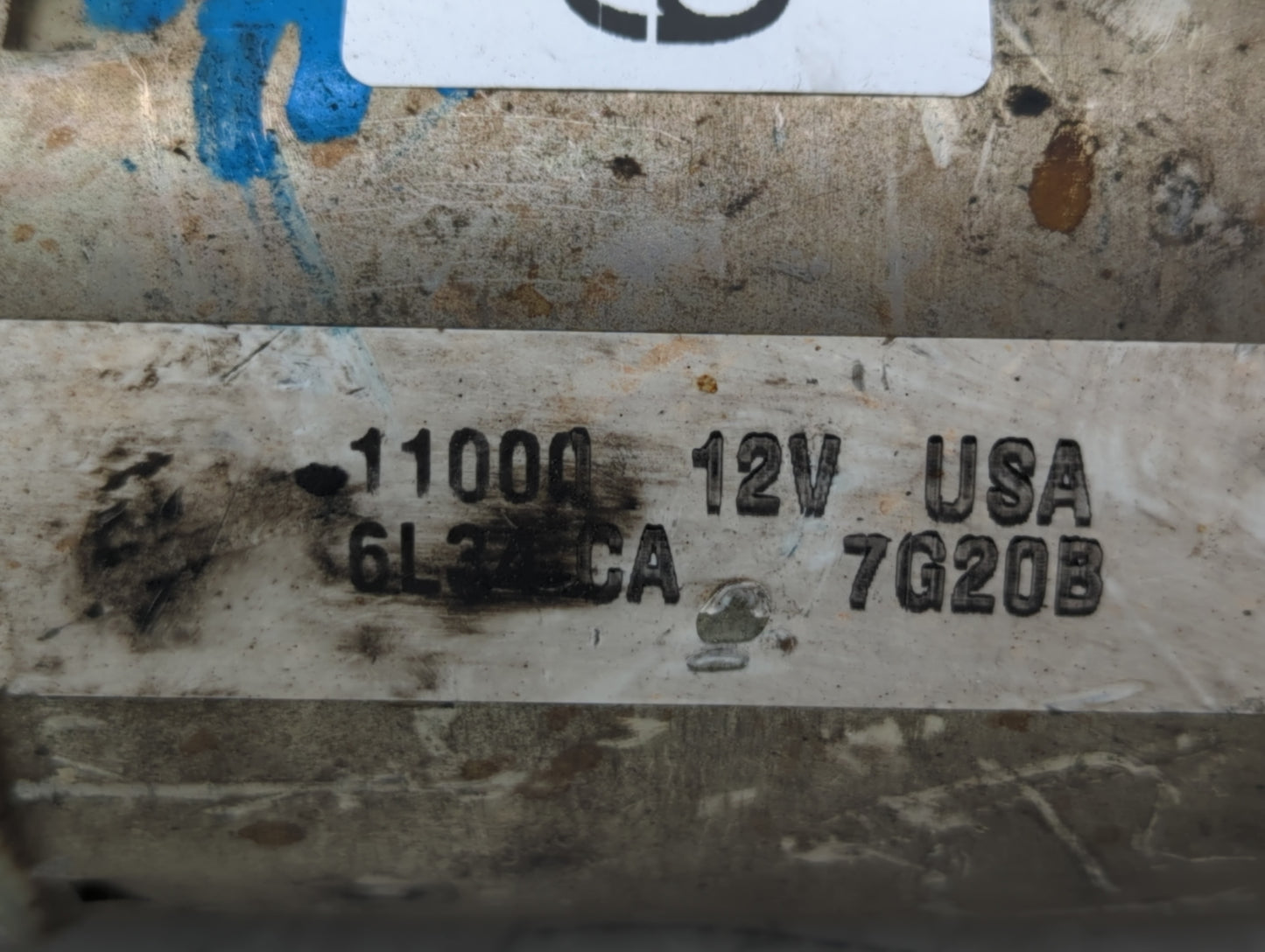 1999-2013 Ford F-150 Car Starter Motor Solenoid OEM P/N:6L34 CA 11000 12V Fits OEM Used Auto Parts - Oemusedautoparts1.com