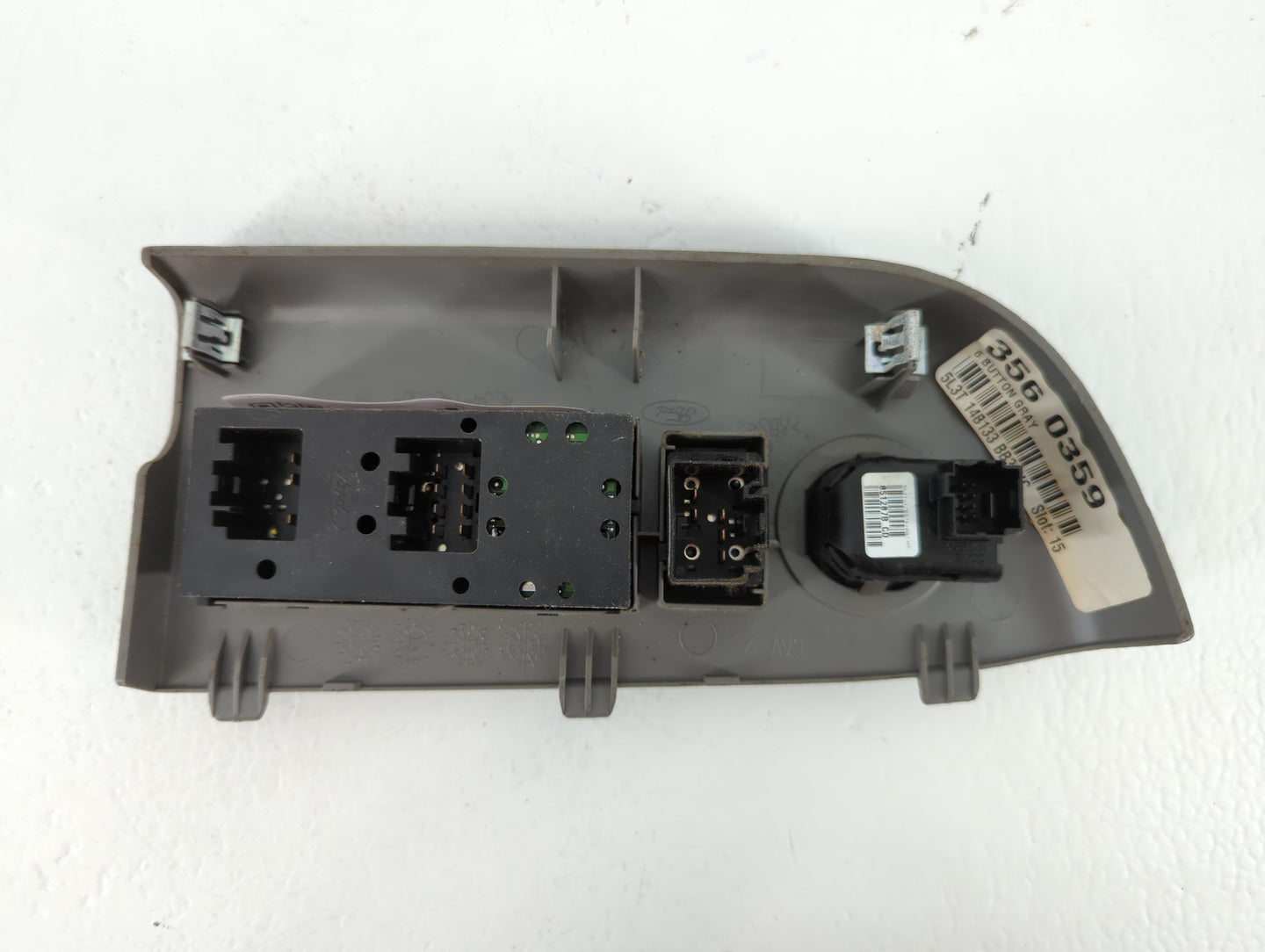 2004-2008 Ford F-150 Master Power Window Switch Replacement Driver Side Left P/N:356 0359 5L3T 14B133 BB32NC Fits OEM Used A