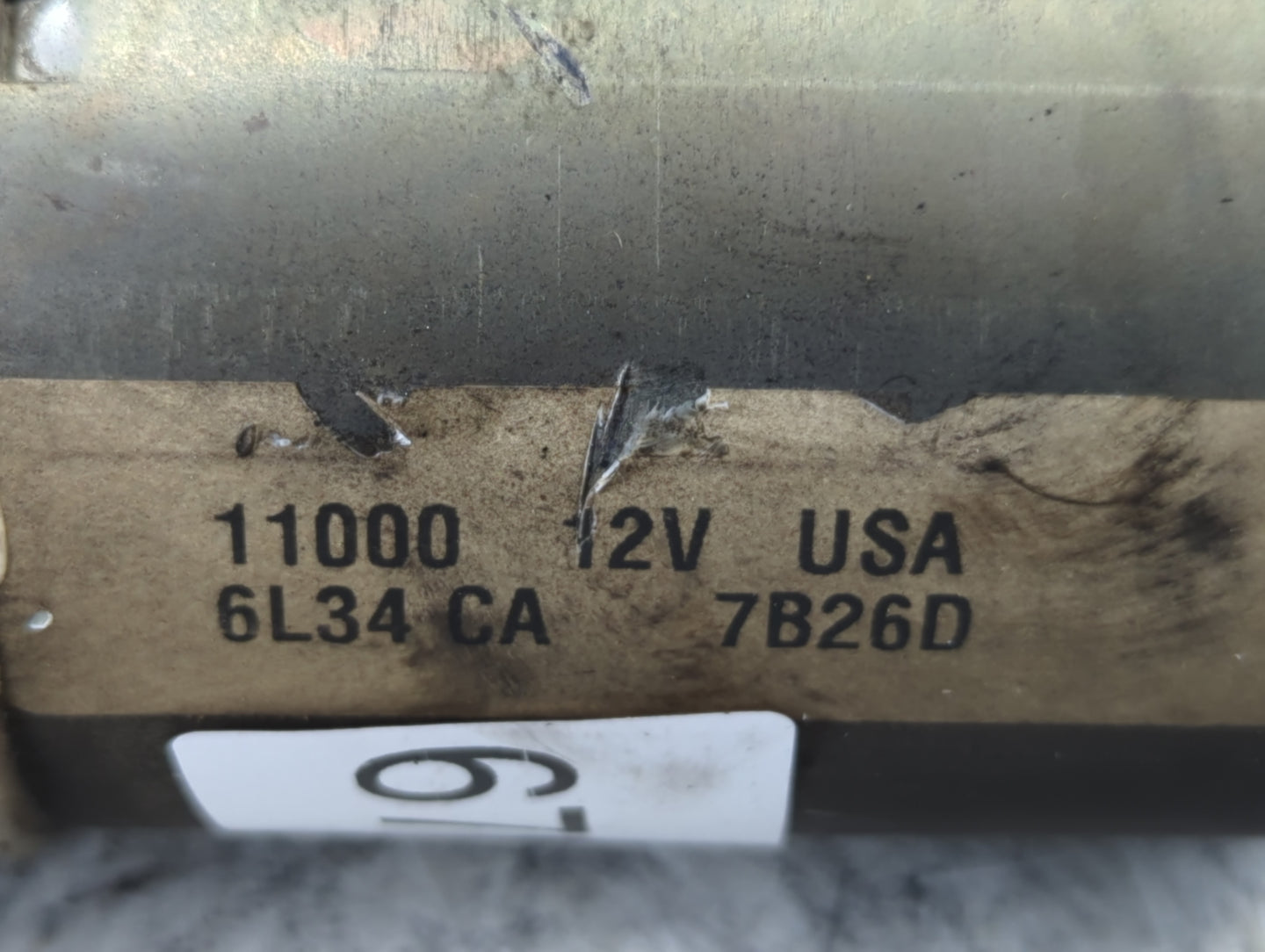 1999-2013 Ford F-150 Car Starter Motor Solenoid OEM P/N:6L34 CA 7B26D F81U AD 1F25A Fits OEM Used Auto Parts - Oemusedautopa