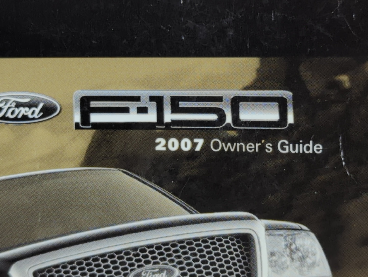 2007 Ford F-150 Owners Manual Book Guide P/N:7L3J-19A321-AA OEM Used Auto Parts - Oemusedautoparts1.com