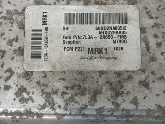 compare product 2007 Ford F-150 PCM Engine Control Computer ECU ECM PCU OEM P/N:7L3A-12A650-FMB Fits OEM Used Auto Parts