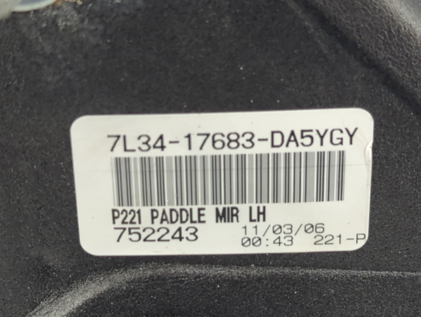 2004-2008 Ford F-150 Driver Side View Mirror - Left Door Mirror OEM Used - Oemusedautoparts1.com
