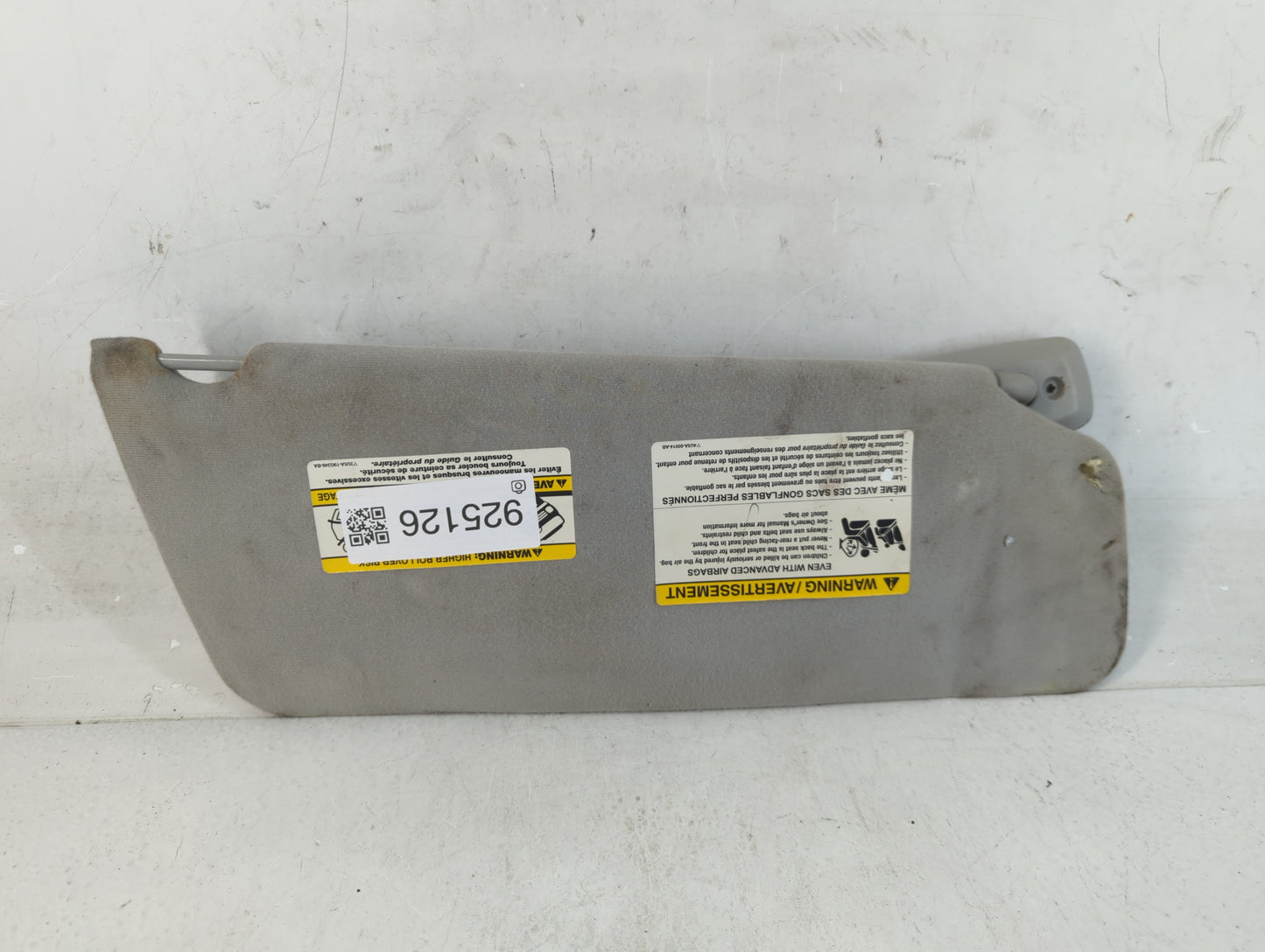 2004-2008 Ford F-150 Sun Visor Shade Replacement Driver Left Mirror Fits Fits 2004 2005 2006 2007 2008 OEM Used Auto Parts -