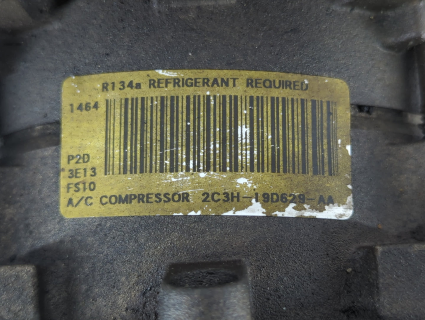1999-2007 Ford F-250 Super Duty Air Conditioning A/c Ac Compressor Oem - Oemusedautoparts1.com