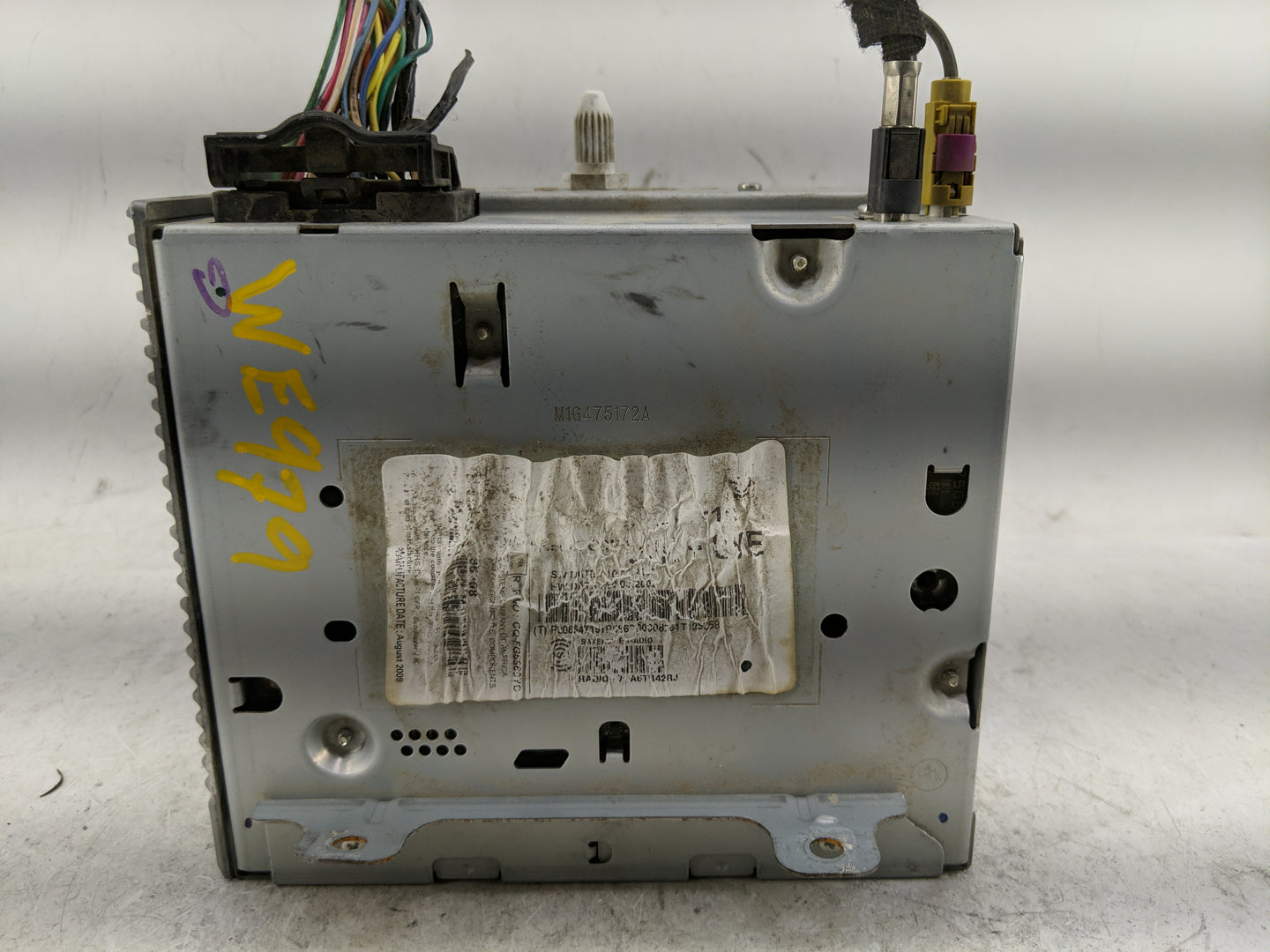 2005-2007 Ford F-350 Radio AM FM Cd Player Receiver Replacement Fits Fits 2005 2006 2007 OEM Used Auto Parts - Oemusedautopa