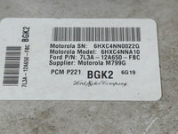 2007 Ford F150 PCM Engine Control Computer ECU ECM PCU OEM P/N:6HXC4NN0022G 6HXC4NNA10, 7L3A-12A650-FBC, M799G Fits OEM Used