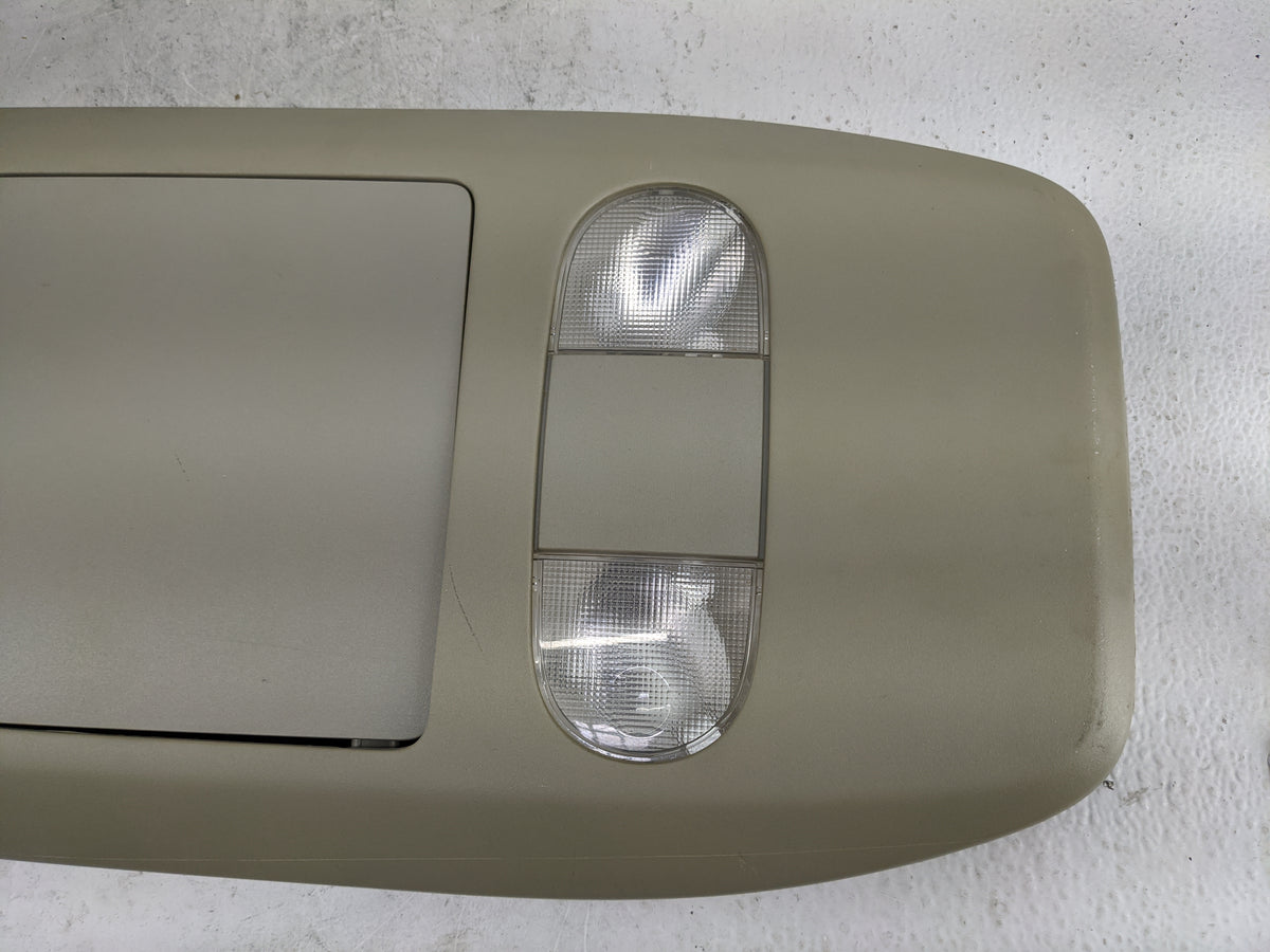 2007 Ford F150 Overhead Roof Console Tan - Oemusedautoparts1.com