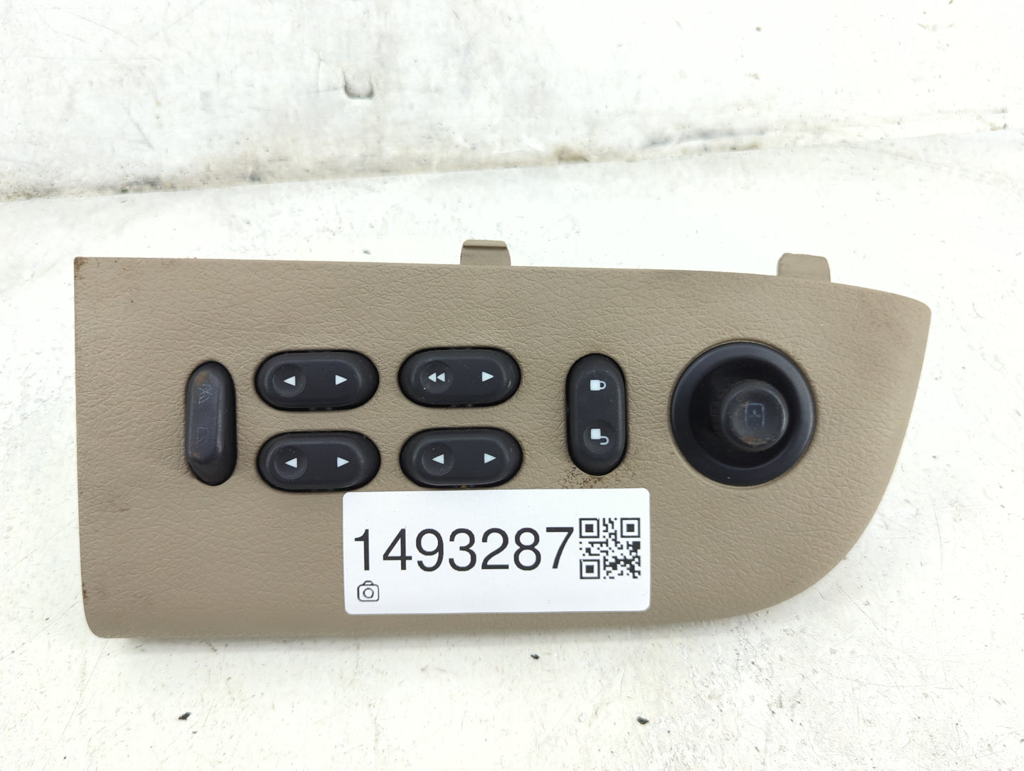 2007 Ford F150 Master Power Window Switch Replacement Driver Side Left P/N:5L3T 14B133 BB33TC 5L3T-14B133-BHW Fits OEM Used 