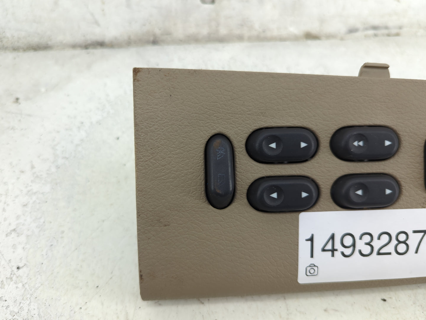 2007 Ford F150 Master Power Window Switch Replacement Driver Side Left P/N:5L3T 14B133 BB33TC 5L3T-14B133-BHW Fits OEM Used 