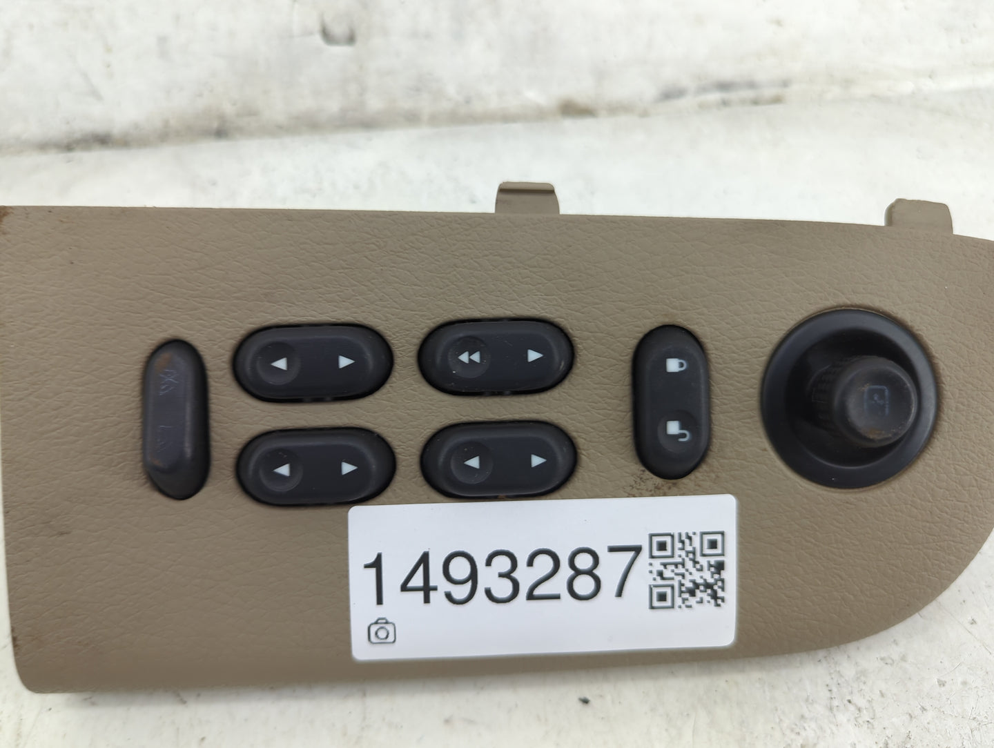 2007 Ford F150 Master Power Window Switch Replacement Driver Side Left P/N:5L3T 14B133 BB33TC 5L3T-14B133-BHW Fits OEM Used 