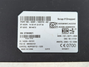 2007 Ford Fiesta PCM Engine Control Computer ECU ECM PCU OEM Fits OEM Used Auto Parts - Oemusedautoparts1.com