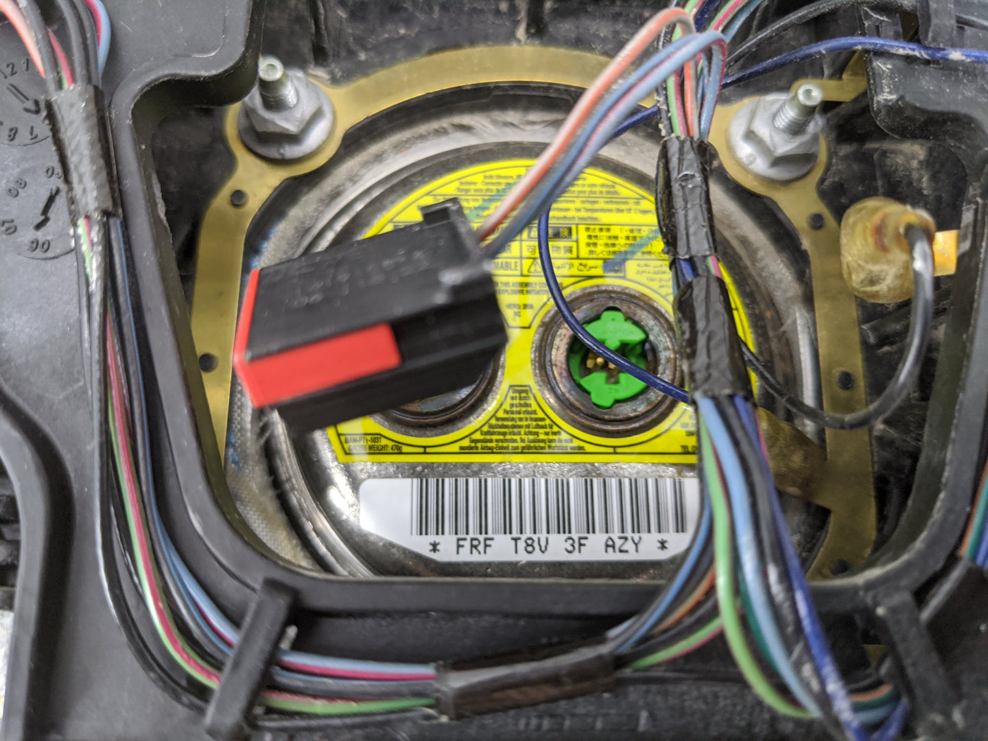 2005-2007 Ford Five Hundred Air Bag Driver Left Steering Wheel Mounted 1477601 - Oemusedautoparts1.com
