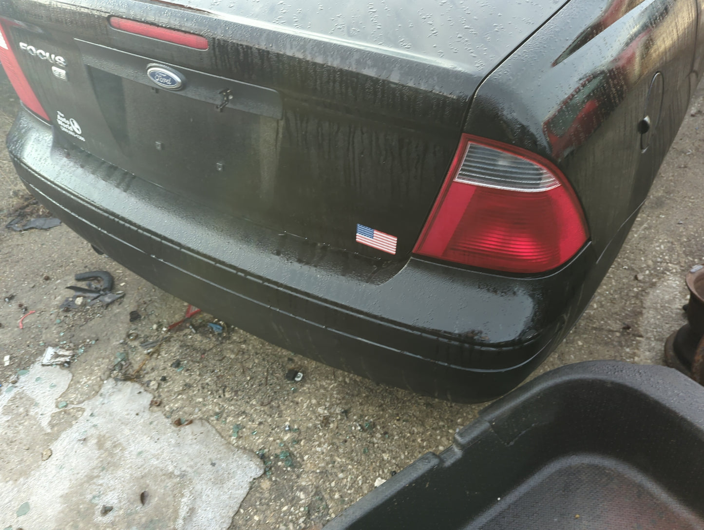 2005-2007 Ford Focus Rear Bumper Assembly Oem 1267439 - Oemusedautoparts1.com