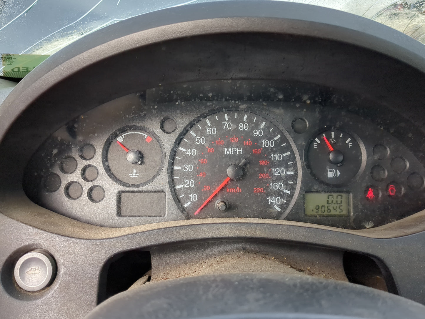 2006-2007 Ford Focus Instrument Cluster Speedometer Gauges Miles:191K Fits Fits 2006 2007 OEM Used Auto Parts - Oemusedautop