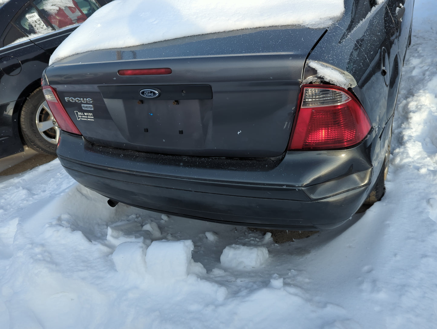 2005-2007 Ford Focus Rear Bumper Assembly Oem - Oemusedautoparts1.com