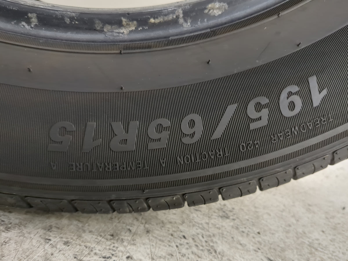 Used Tire 195/65R15 PARAGON TOUR A/S 91H - Tread Depth 8/32 - Oemusedautoparts1.com