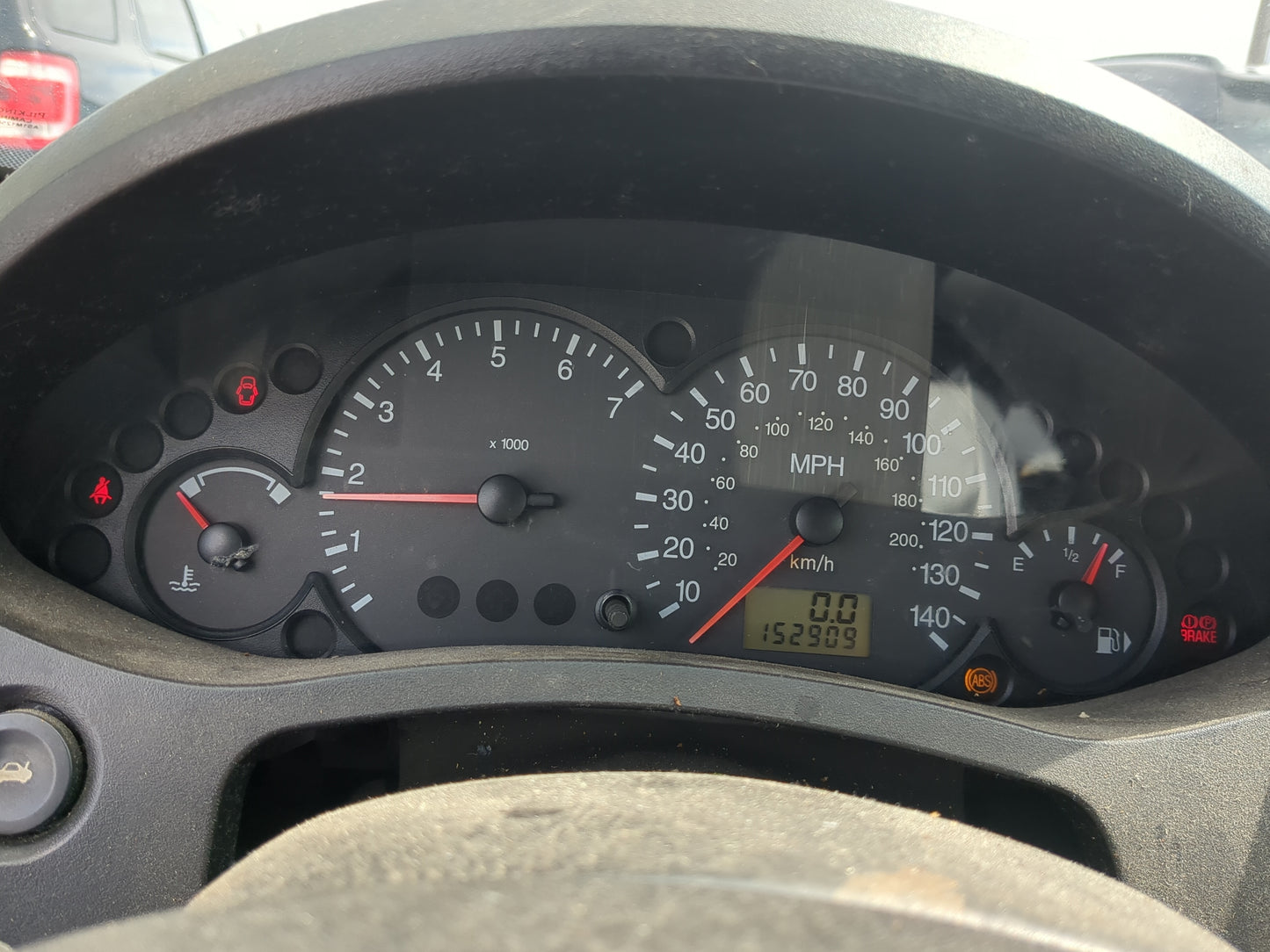 2006-2007 Ford Focus Instrument Cluster Speedometer Gauges Miles:153K Fits Fits 2006 2007 OEM Used Auto Parts - Oemusedautop