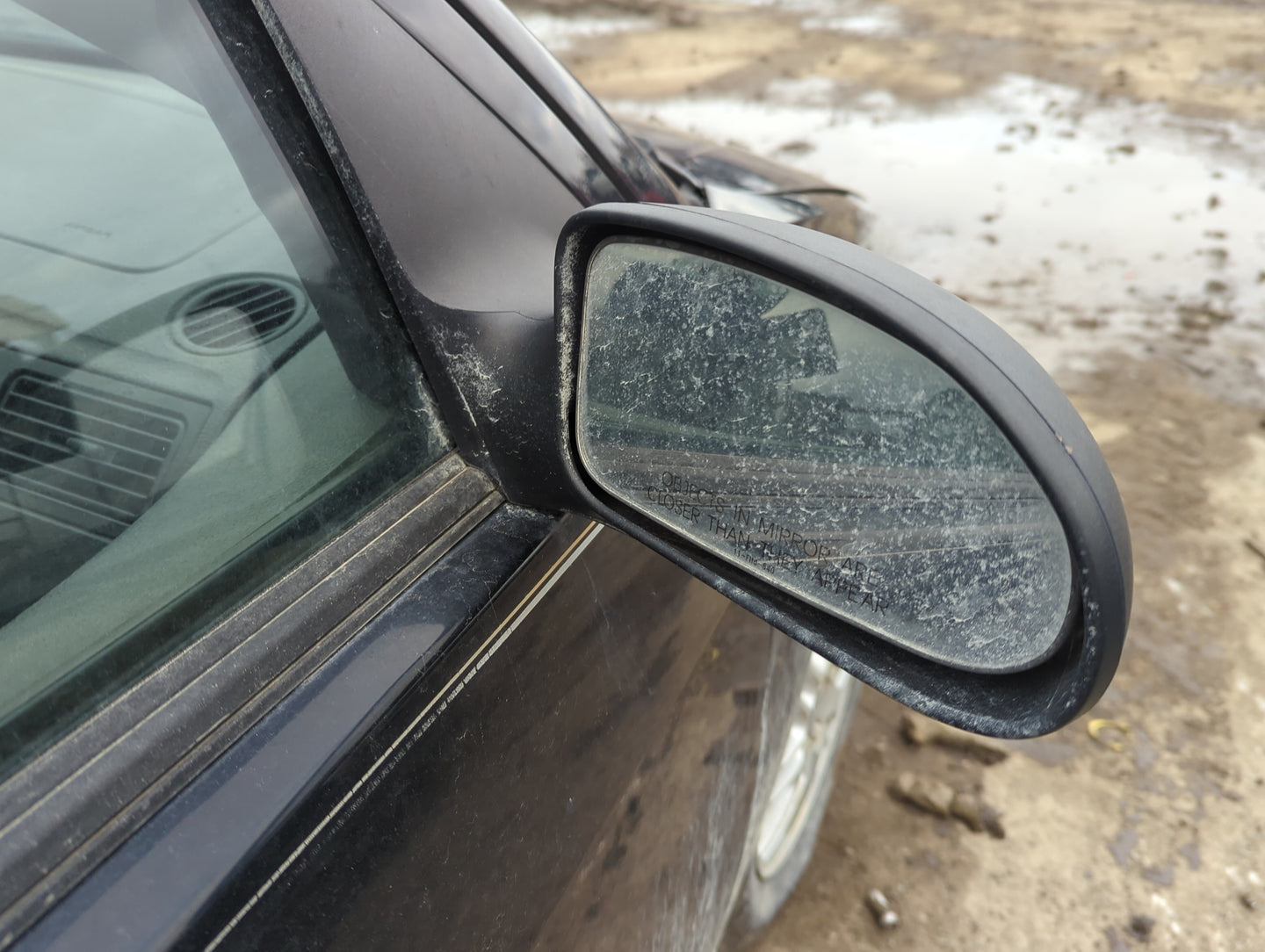 2000-2007 Ford Focus Passenger Side View Mirror - Right Door Mirror OEM Used - Oemusedautoparts1.com