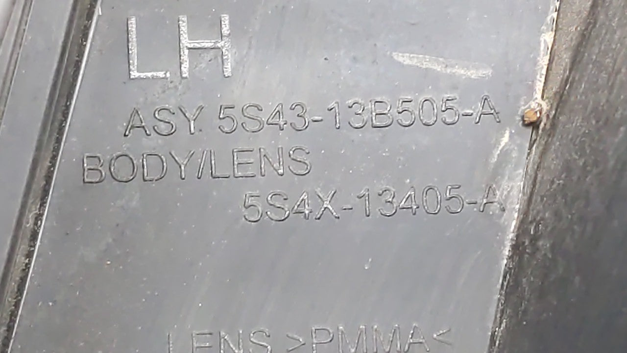 2005-2007 Ford Focus Tail Light Assembly Driver Left OEM P/N:5S43-13B505-A Fits Fits 2005 2006 2007 OEM Used Auto Parts - Oe