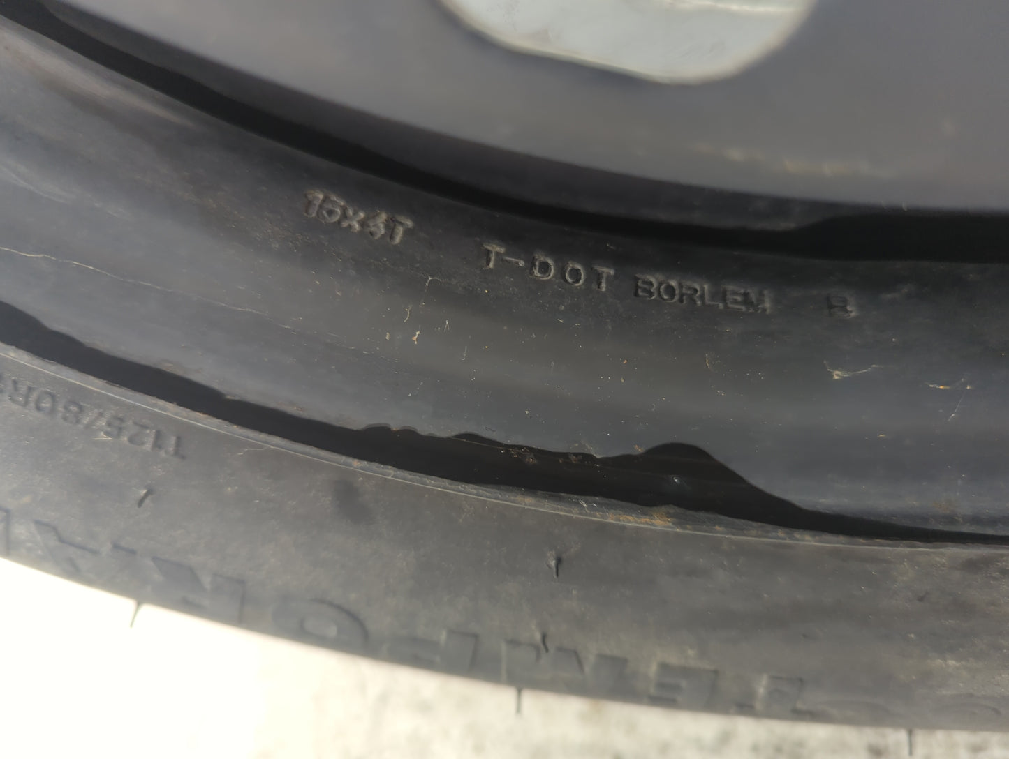 2007 Ford Focus Spare Donut Tire Wheel Rim Oem - Oemusedautoparts1.com