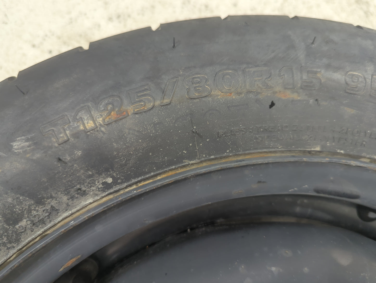 2007 Ford Focus Spare Donut Tire Wheel Rim Oem - Oemusedautoparts1.com