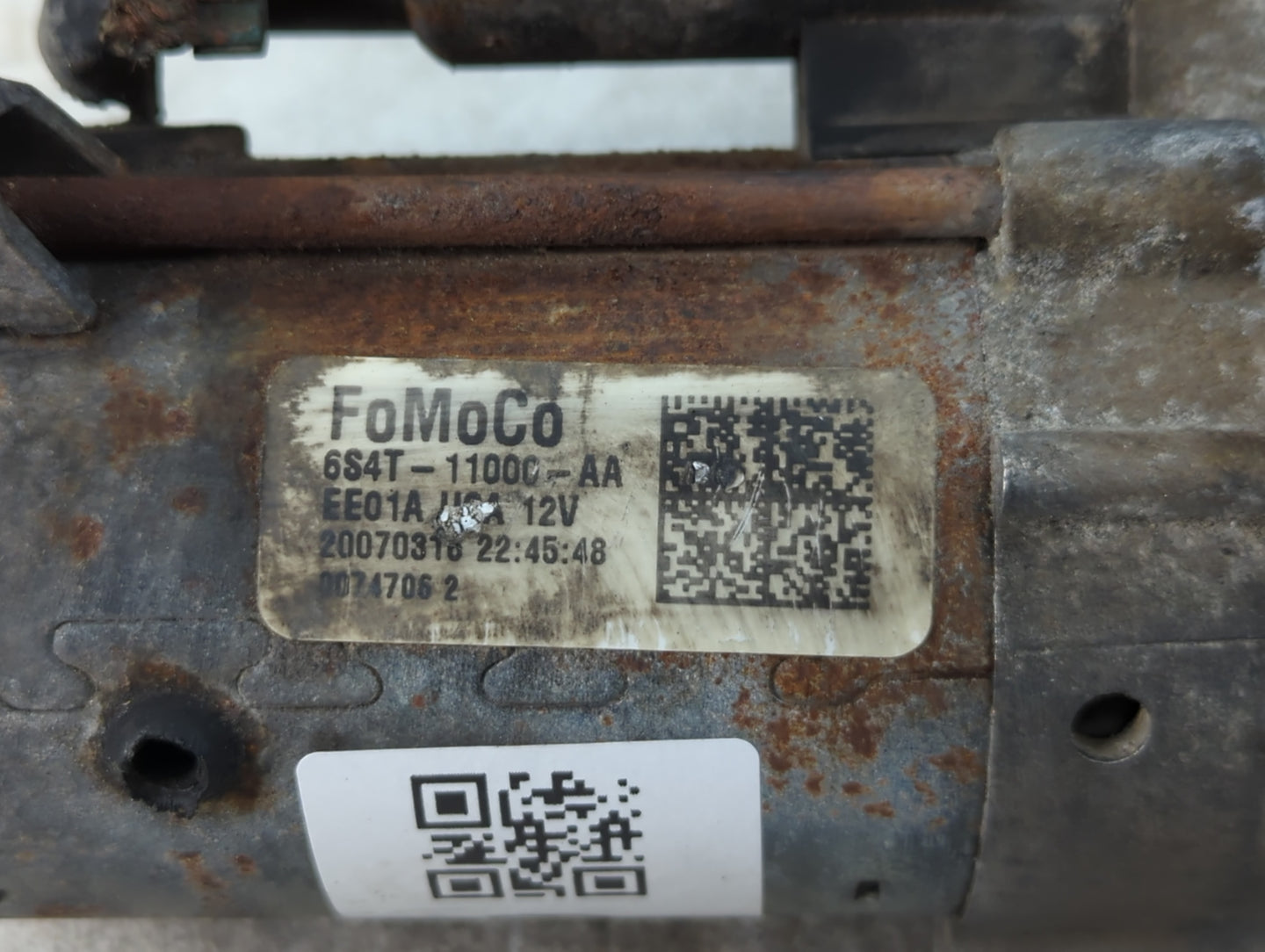 2003-2012 Ford Focus Car Starter Motor Solenoid OEM P/N:6S4T-11000-AA Fits OEM Used Auto Parts - Oemusedautoparts1.com