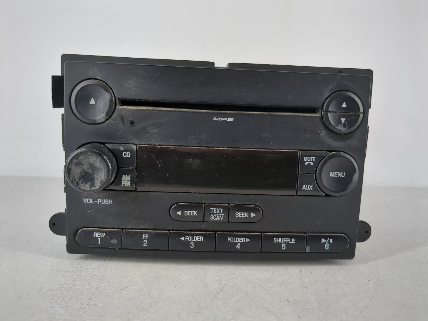 2007 Ford Focus Radio AM FM Cd Player Receiver Replacement Fits OEM Used Auto Parts - Oemusedautoparts1.com