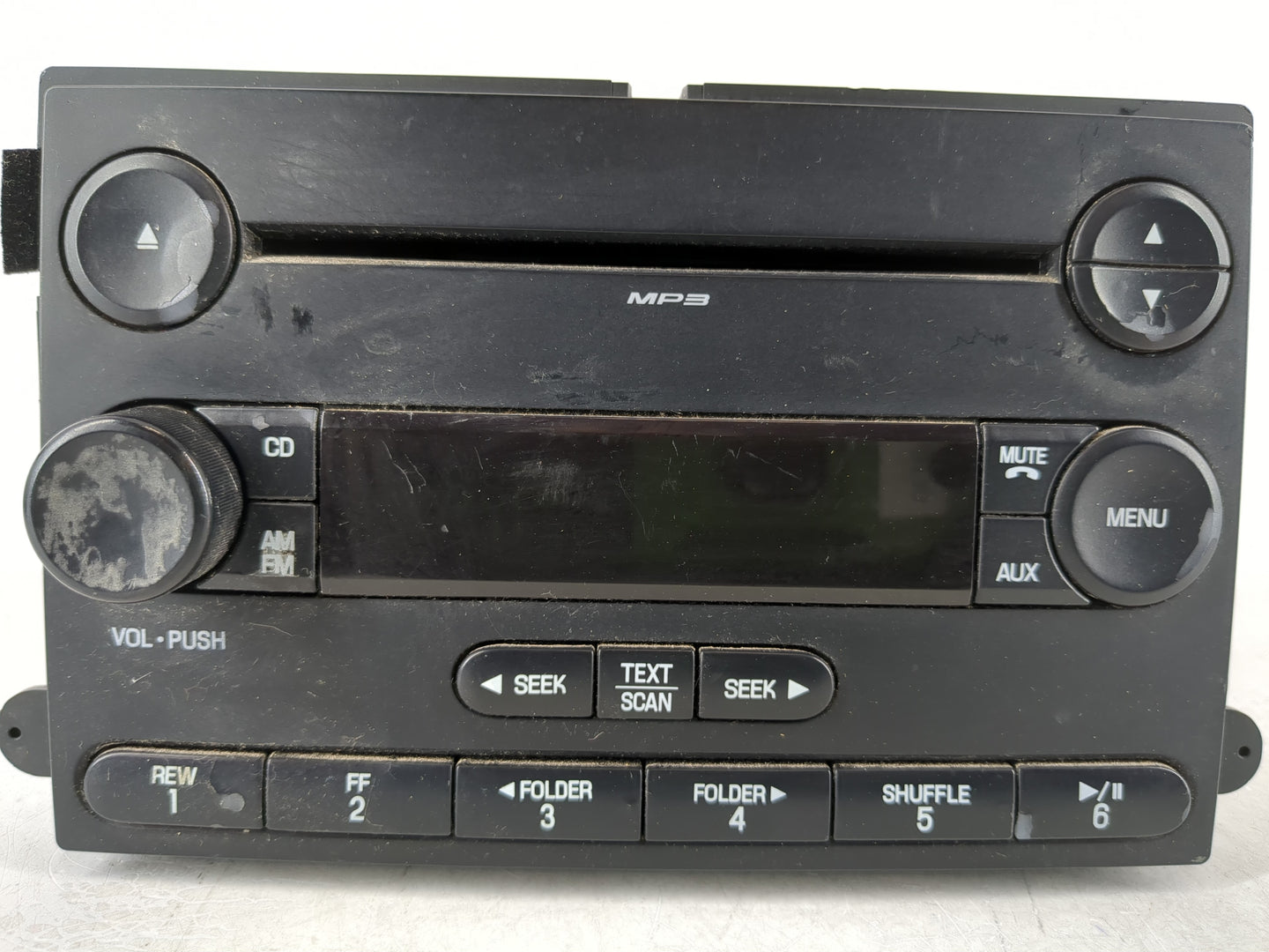 2007 Ford Focus Radio AM FM Cd Player Receiver Replacement Fits OEM Used Auto Parts - Oemusedautoparts1.com