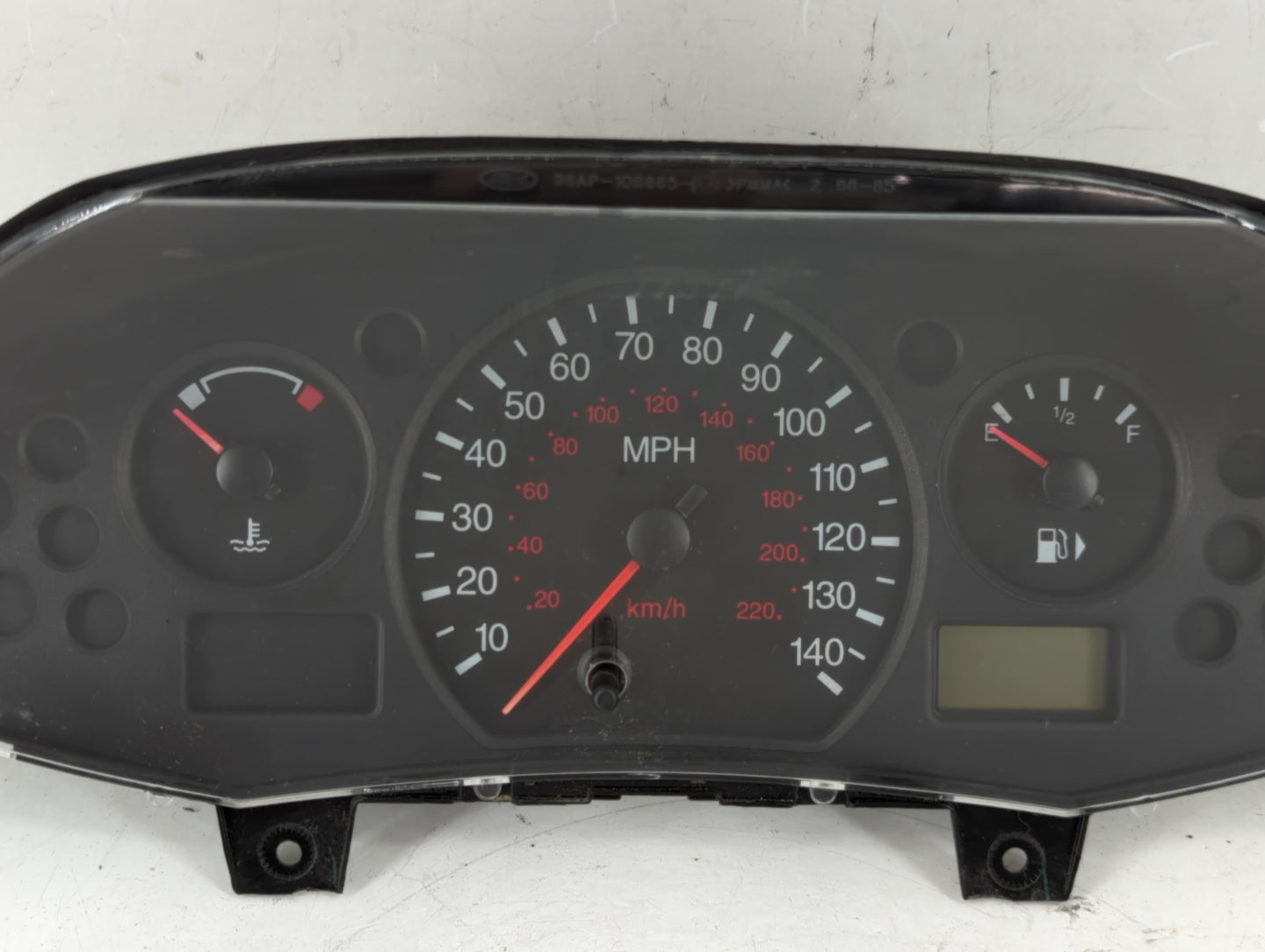 2007 Ford Focus Instrument Cluster Speedometer Gauges Fits OEM Used Auto Parts - Oemusedautoparts1.com