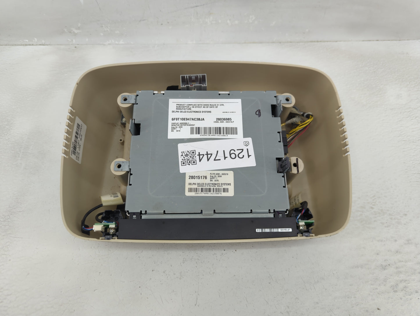 2007 Ford Freestyle Information Display Screen - Oemusedautoparts1.com