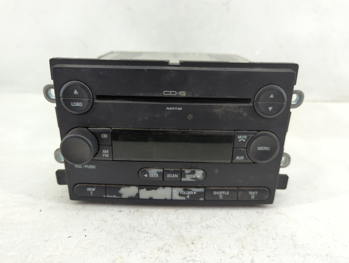 2006-2007 Ford Freestyle Radio AM FM Cd Player Receiver Replacement P/N:6F9T-18C815-AC Fits Fits 2006 2007 OEM Used Auto Par