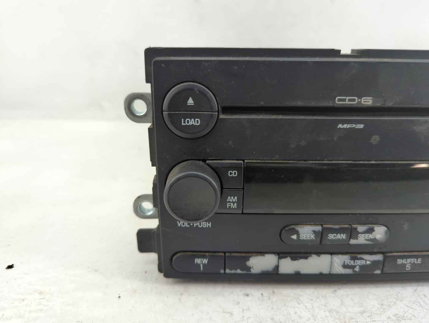 2006-2007 Ford Freestyle Radio AM FM Cd Player Receiver Replacement P/N:6F9T-18C815-AC Fits Fits 2006 2007 OEM Used Auto Par