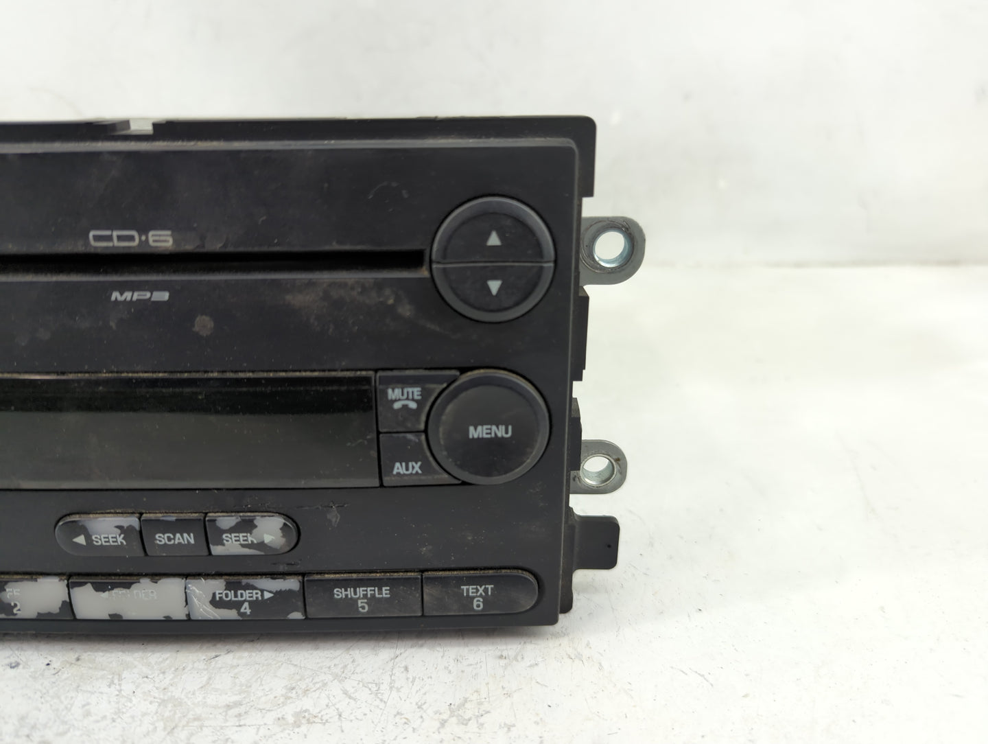 2006-2007 Ford Freestyle Radio AM FM Cd Player Receiver Replacement P/N:6F9T-18C815-AC Fits Fits 2006 2007 OEM Used Auto Par