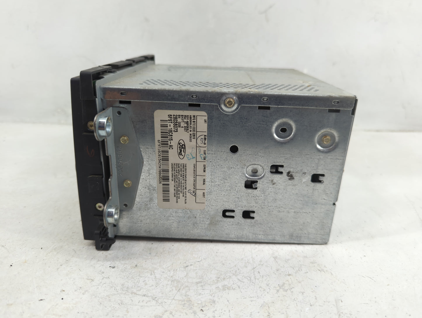 2006-2007 Ford Freestyle Radio AM FM Cd Player Receiver Replacement P/N:6F9T-18C815-AC Fits Fits 2006 2007 OEM Used Auto Par