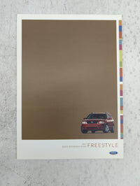2007 Ford Freestyle Owners Manual Book Guide P/N:7F9J-19A321-AA OEM Used Auto Parts - Oemusedautoparts1.com