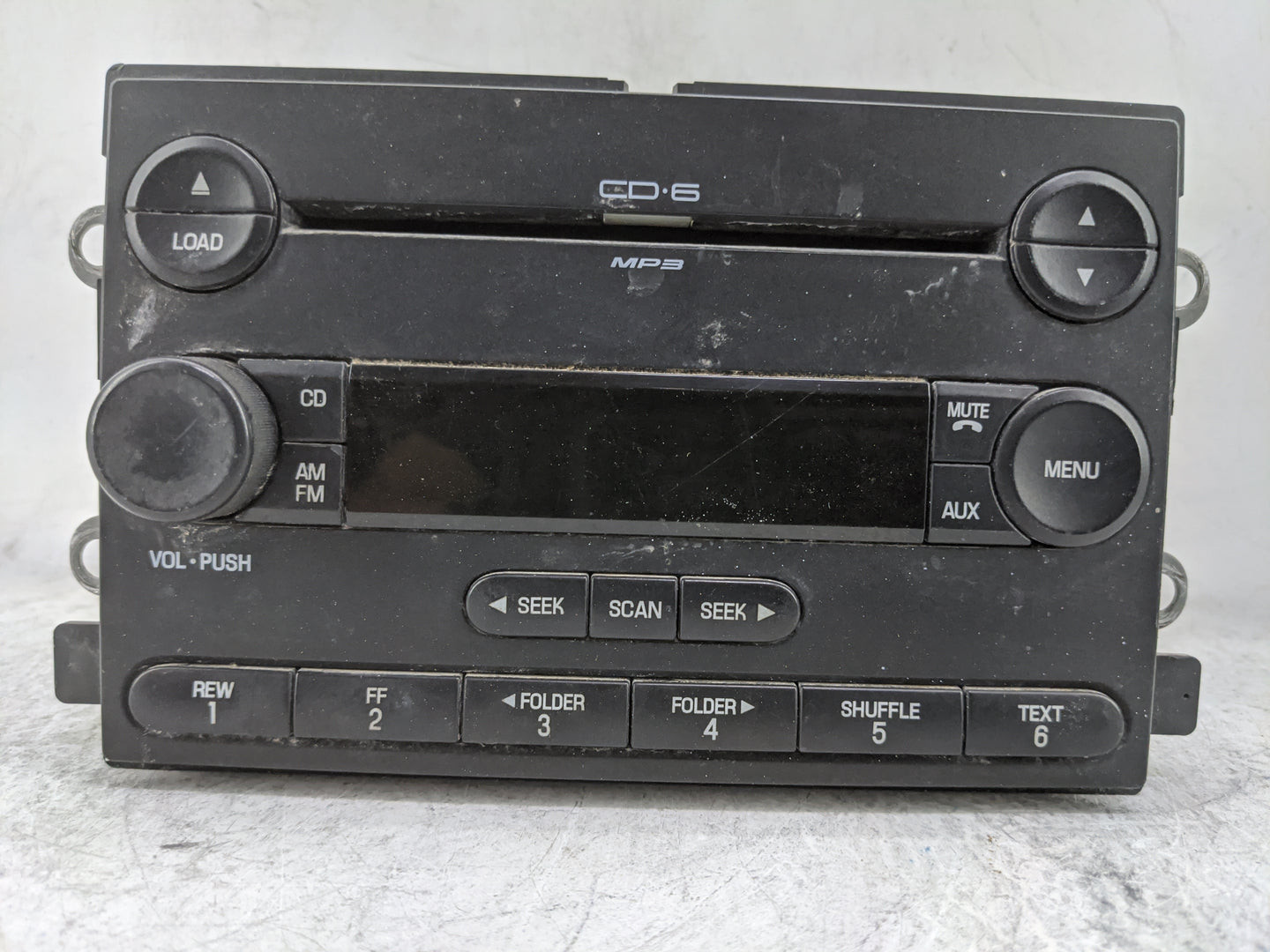 2005 Ford Freestyle Radio AM FM Cd Player Receiver Replacement P/N:5F9T-18C815-HA 5F9T18C815HAM243500282, 28011924 Fits OEM 