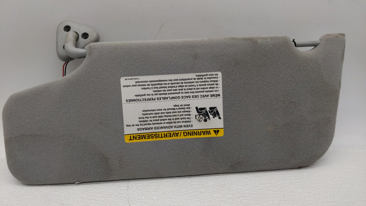 2005-2007 Ford Freestyle Sun Visor Shade Replacement Passenger Right Mirror Fits Fits 2005 2006 2007 OEM Used Auto Parts - O