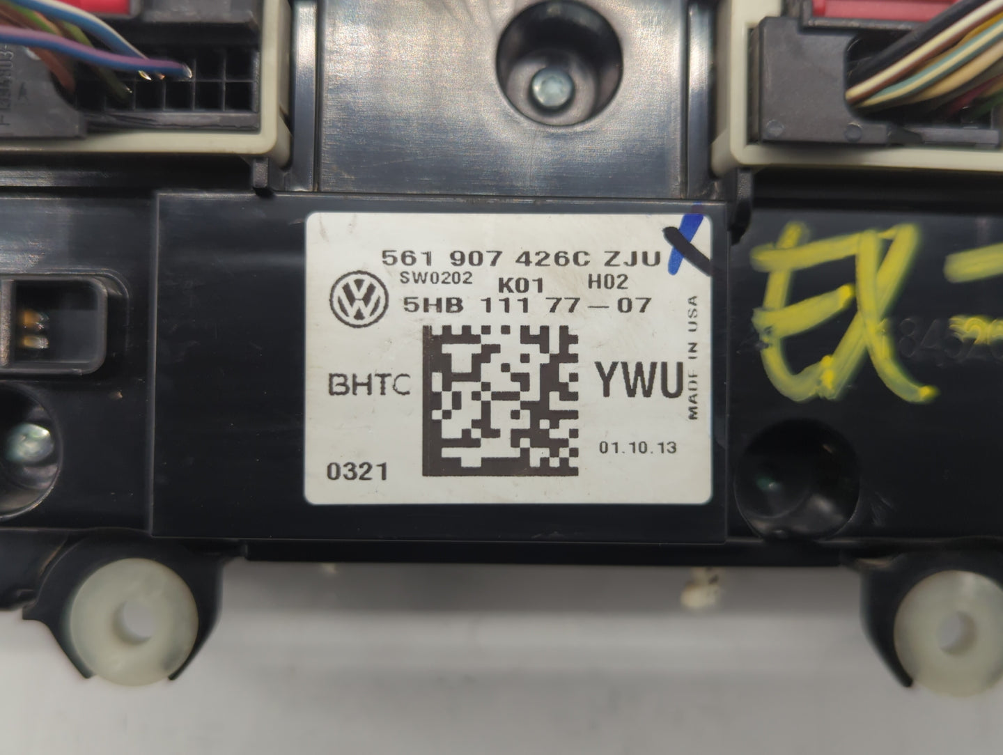2005-2007 Ford Freestyle Climate Control Module Temperature AC/Heater Replacement P/N:5F9H-18D422-CJ Fits Fits 2005 2006 200