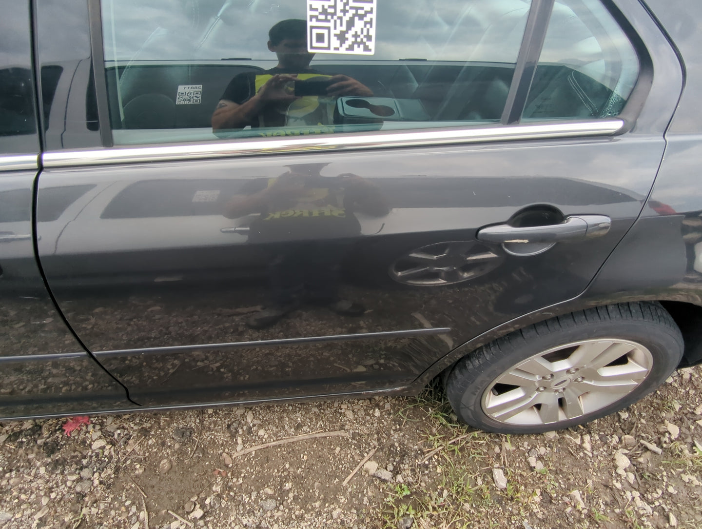 2006-2012 Ford Fusion Driver Rear Door Oem - Oemusedautoparts1.com