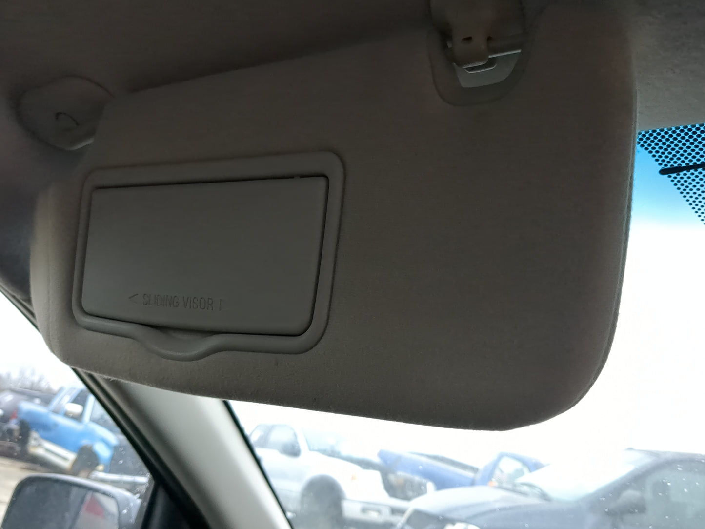 2006-2009 Ford Fusion Sun Visor Shade Replacement Driver Left Mirror Fits Fits 2006 2007 2008 2009 OEM Used Auto Parts - Oem