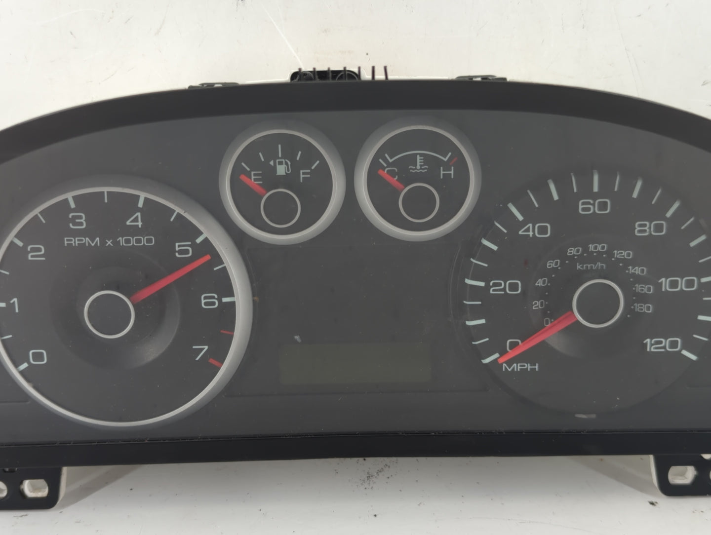 2007 Ford Fusion Instrument Cluster Speedometer Gauges P/N:6E5T-10B895 Fits OEM Used Auto Parts - Oemusedautoparts1.com