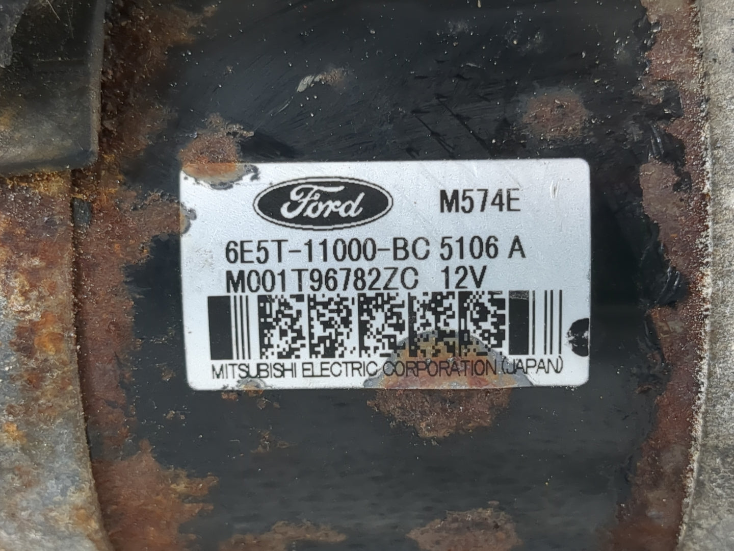 2006-2009 Ford Fusion Car Starter Motor Solenoid OEM P/N:5106 A 6E5T-11000-BC Fits Fits 2006 2007 2008 2009 OEM Used Auto Pa