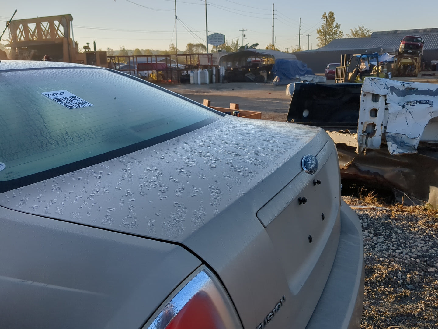 2006-2009 Ford Fusion Trunk/decklid/hatch/tailgate Oem 1198199 - Oemusedautoparts1.com