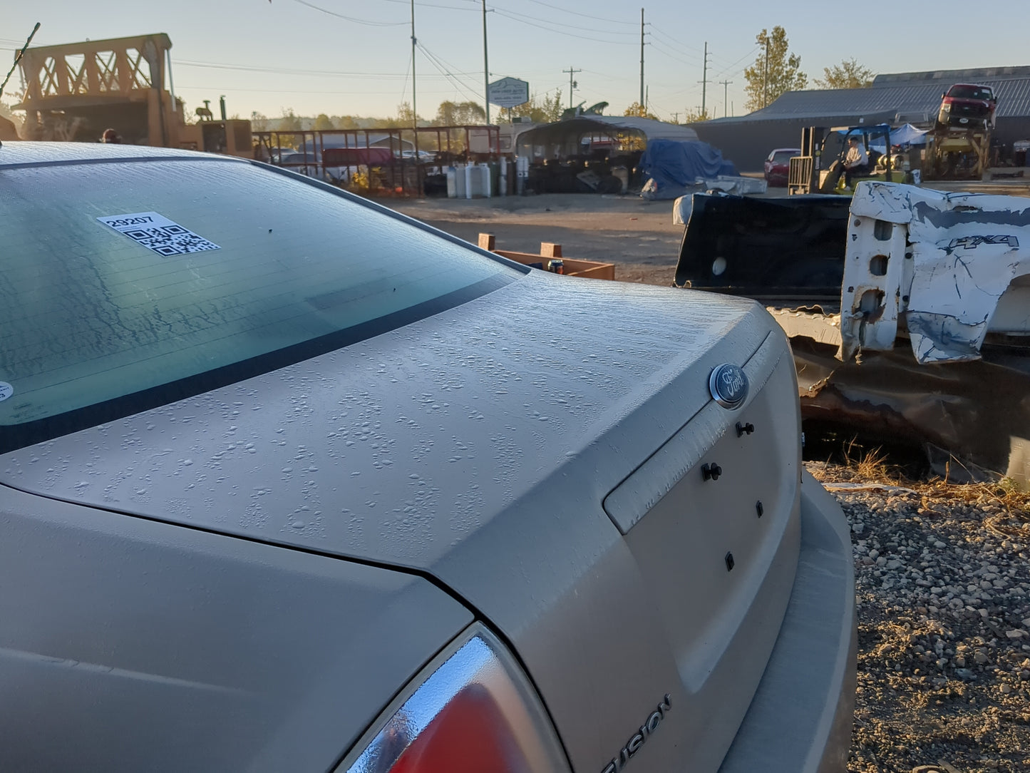 2006-2009 Ford Fusion Trunk/decklid/hatch/tailgate Oem 1198199 - Oemusedautoparts1.com