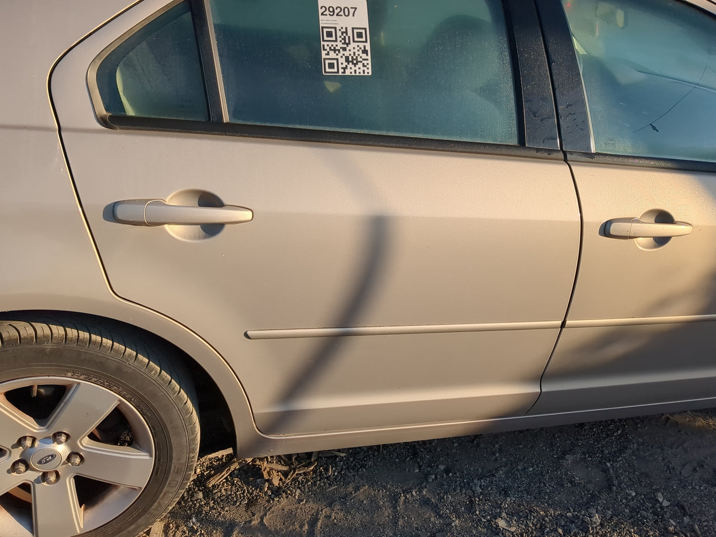 2006-2012 Ford Fusion Passenger Rear Door Oem - Oemusedautoparts1.com