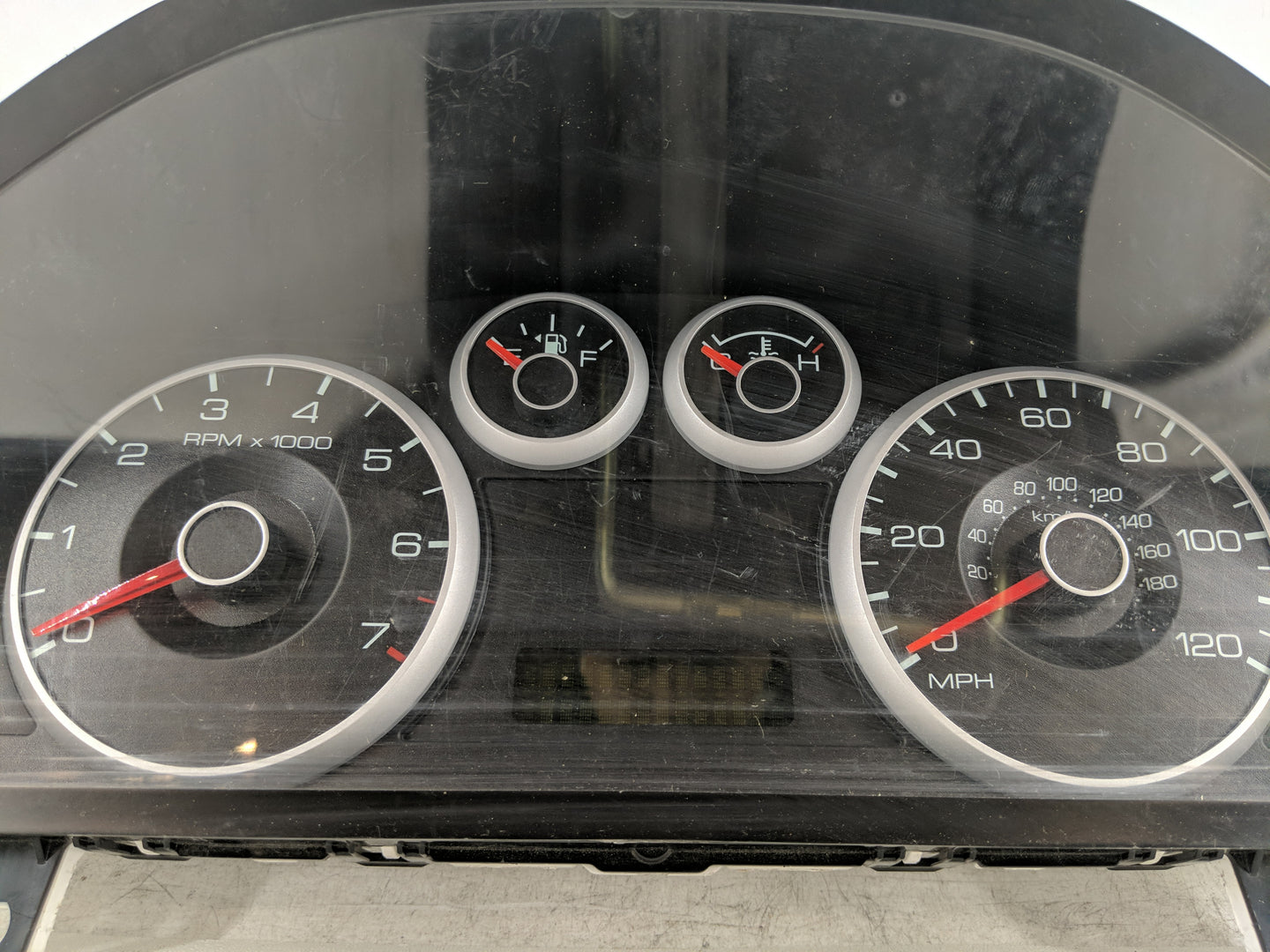 2007 Ford Fusion Instrument Cluster Speedometer Gauges P/N:7E5T 10849 BD Fits OEM Used Auto Parts - Oemusedautoparts1.com