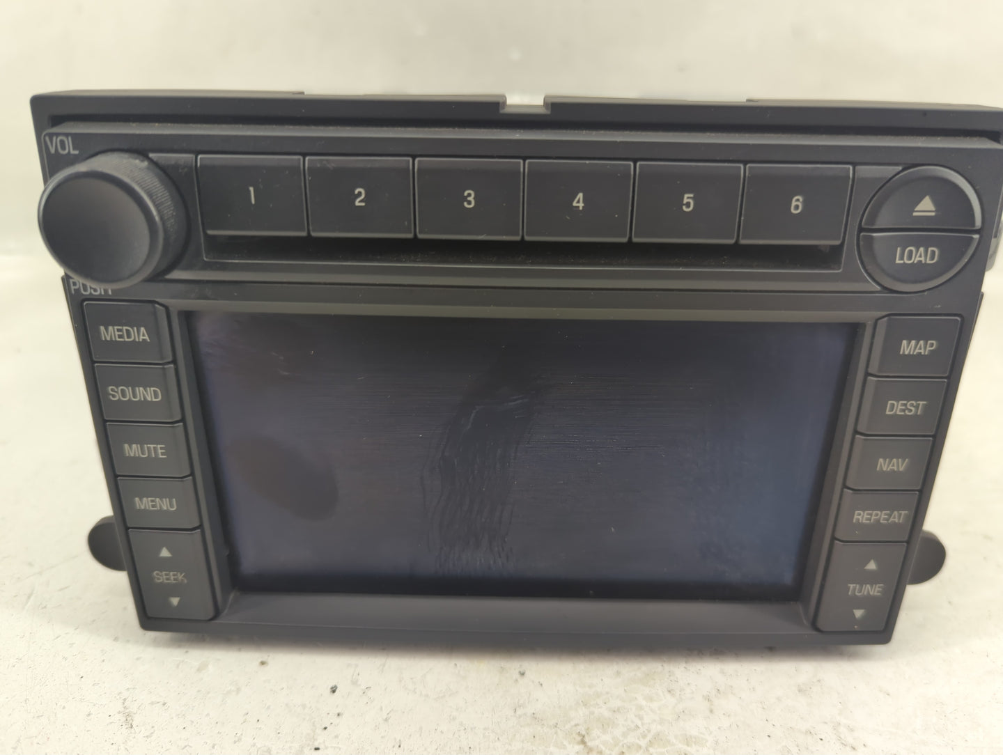 2007 Ford Fusion Radio AM FM Cd Player Receiver Replacement P/N:7E5T-18K931-BC Fits OEM Used Auto Parts - Oemusedautoparts1.