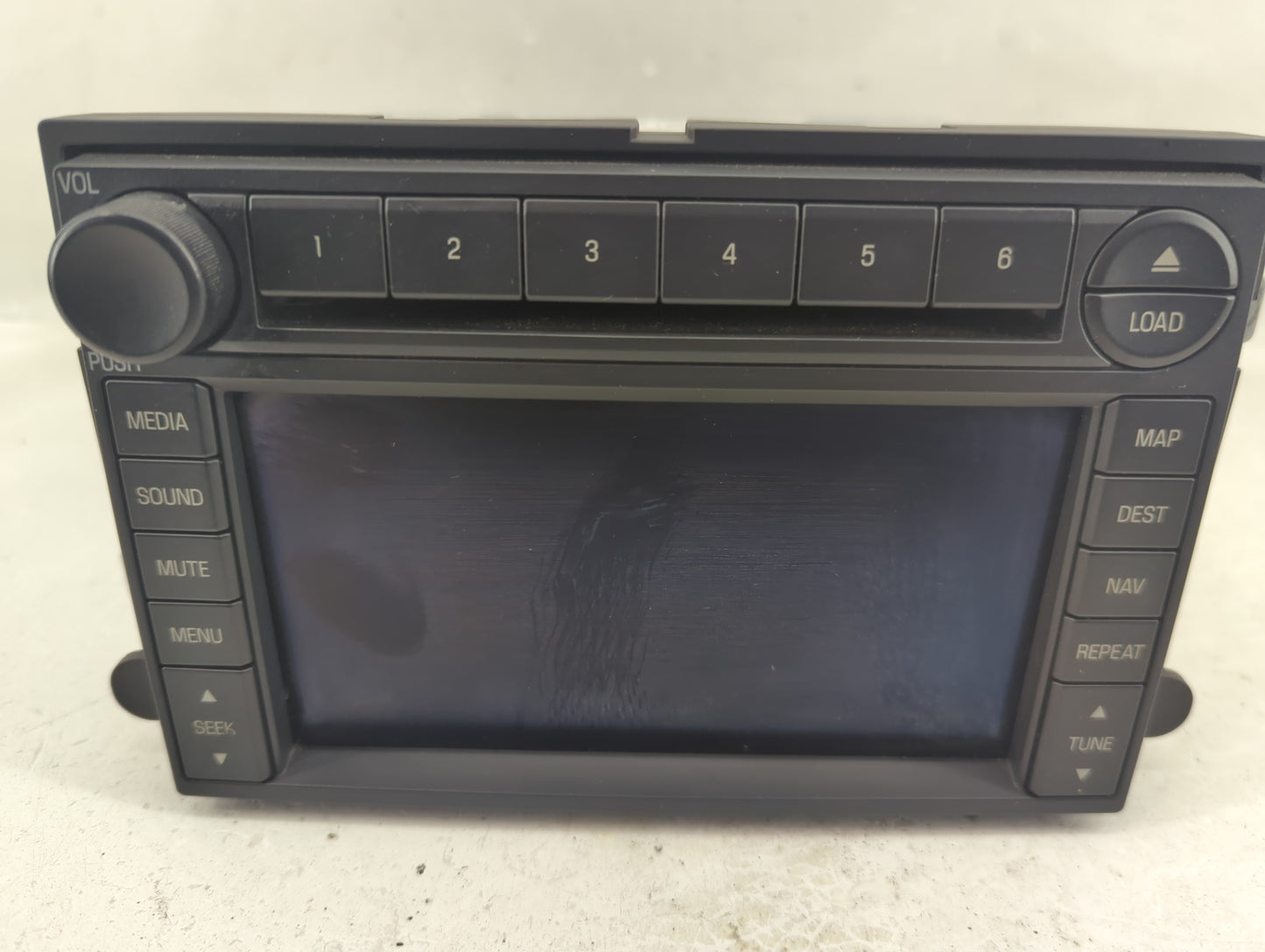 2007 Ford Fusion Radio AM FM Cd Player Receiver Replacement P/N:7E5T-18K931-BC Fits OEM Used Auto Parts - Oemusedautoparts1.