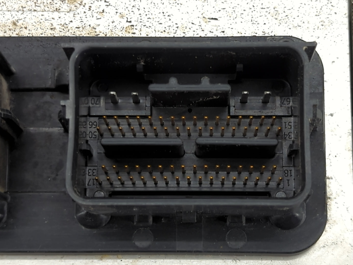 2007 Ford Fusion PCM Engine Control Computer ECU ECM PCU OEM P/N:7E5A-12A650-AMA Fits OEM Used Auto Parts - Oemusedautoparts