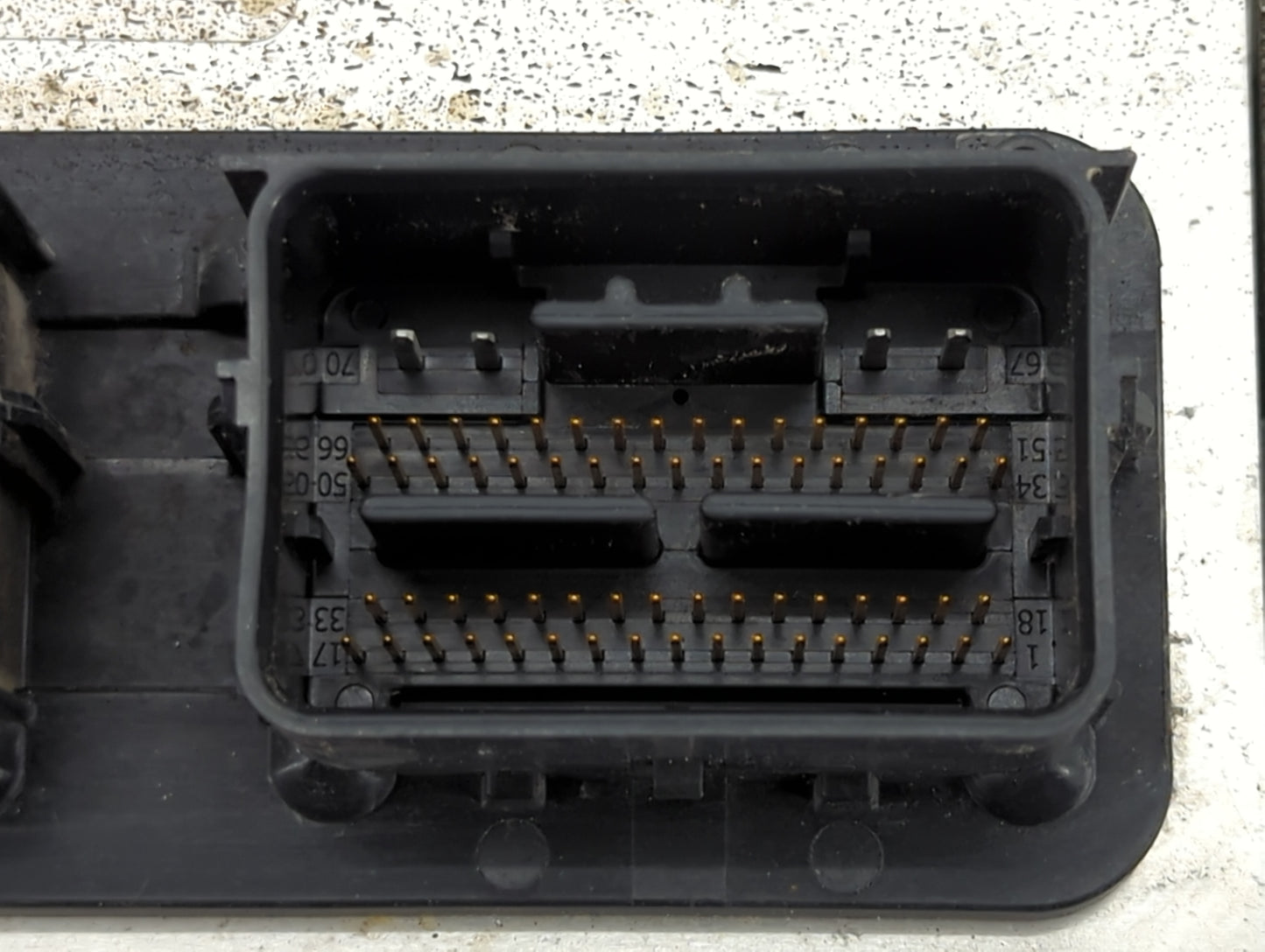 2007 Ford Fusion PCM Engine Control Computer ECU ECM PCU OEM P/N:7E5A-12A650-AMA Fits OEM Used Auto Parts - Oemusedautoparts